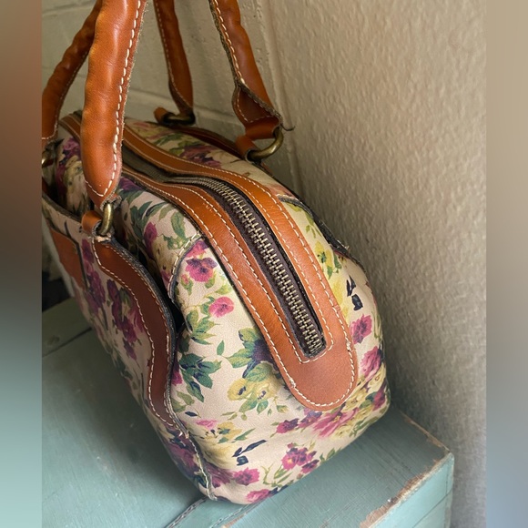 PATRICIA NASH ANTIQUR ROSE SATCHEL EUC - Picture 6 of 9